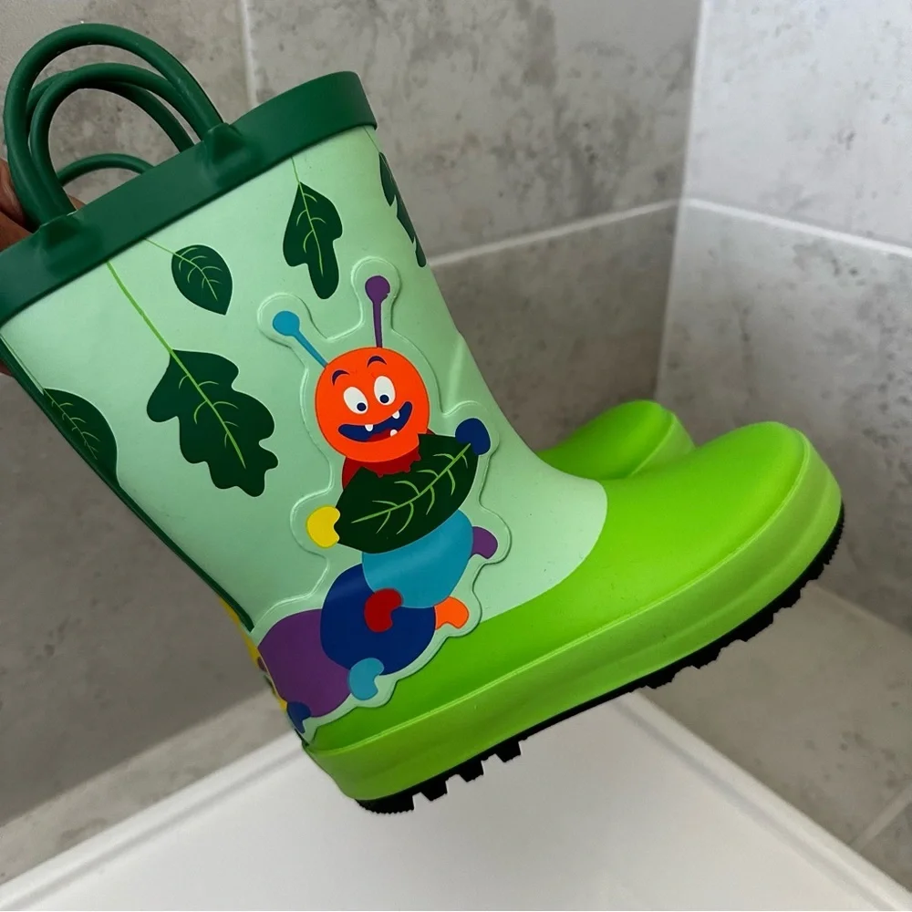Cat & Jack Rain boots Size  11 Toddler